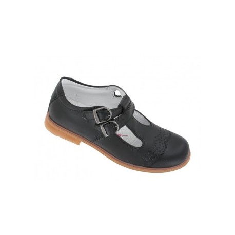 Zapato Escolar Juvenil Cachorros 9553 Hule Natural